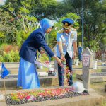 Ziarah Peringatan ke-79 Hari Bakti TNI AU Kenang Jasa Para Pahlawan