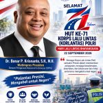 Dr. Bonar P. Krisnanto: Keselamatan Lalu Lintas Tanggung Jawab Bersama